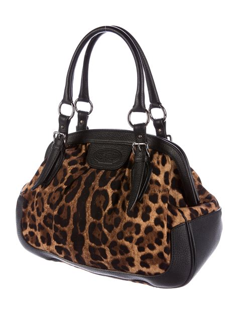 dolce gabbana leopard purse|dolce and gabbana hand bag.